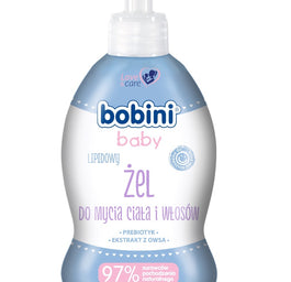 Bobini Bobini Baby lipidowy żel do mycia ciała i włosów 300ml
