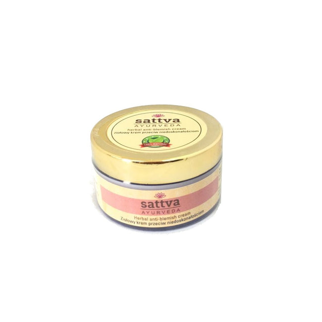 Sattva Ayurveda ziołowy krem przeciw niedoskonałościom 50g
