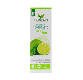 Cosnature Fresh Breath Toothpaste naturalna pasta do zębów o smaku limonki i mięty 75ml
