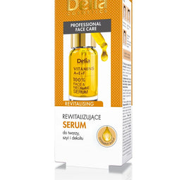 Delia Professional Face Care rewitalizujące serum do twarzy szyi i dekoltu Witaminy A+E+F 10ml