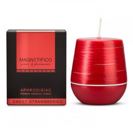 Magnetifico Aphrodisiac Premium Aromatic Candle świeca zapachowa Truskawka 36 godzin