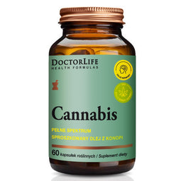 Doctor Life Cannabis 450mg suplement diety 60 kapsułek
