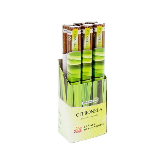 La Casa de los Aromas Incense kadzidła zapachowe Citronella 6x20szt