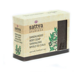 Sattva Body Soap indyjskie mydło glicerynowe Sandalwood 125g
