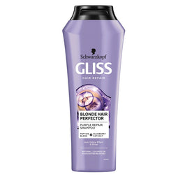 Gliss Blonde Hair Perfector Shampoo szampon do naturalnych farbowanych lub rozjaśnianych blond włosów 250ml