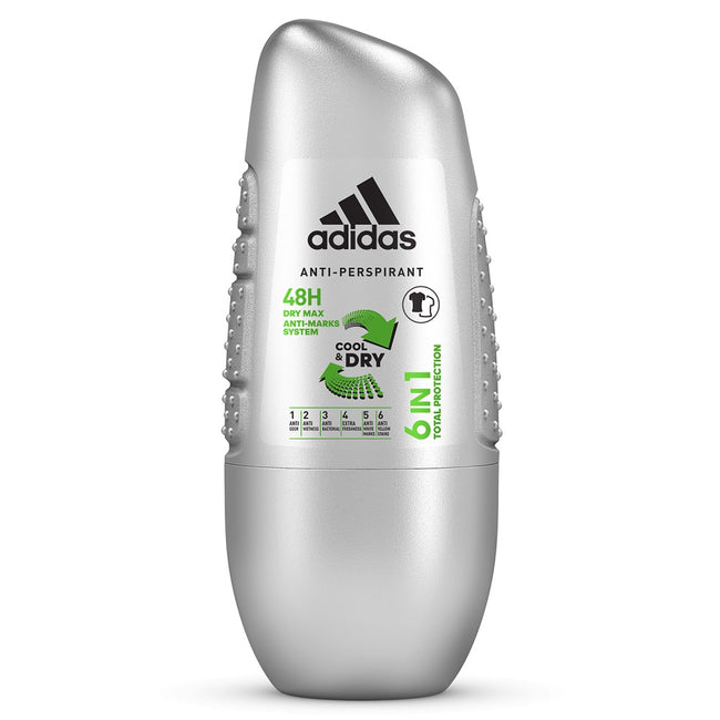 Adidas 6in1 Cool & Dry dezodorant antyperspiracyjny w kulce 50ml