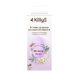 KillyS Blooming Pastel 3D Make-up Sponge gąbeczka 3D do makijażu wzbogacona witaminą E