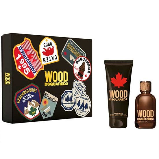 dsquared² 2 wood woda toaletowa 100 ml   zestaw