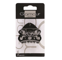 Glamour Klamra do spinania włosów Czarna