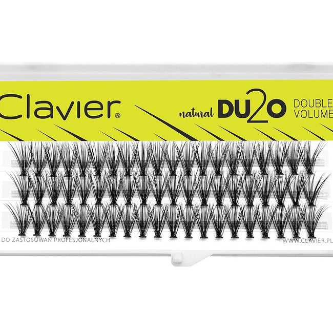 Clavier DU2O Double Volume kępki rzęs 11mm