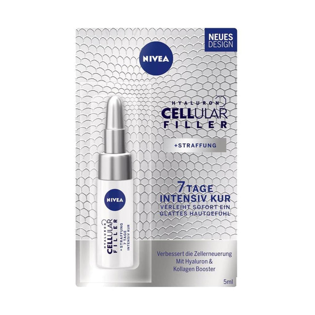 Nivea Hyaluron Cellular Filler 7-dniowa skoncentrowana kuracja 7-dniowa przeciwzmarszczkowa 5ml