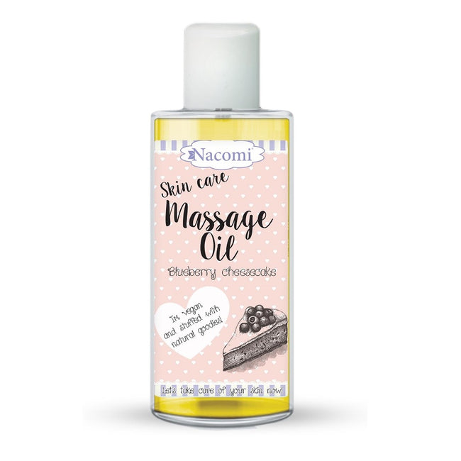 Nacomi Massage Oil olejek do masażu Blueberry Cheesecake 150ml
