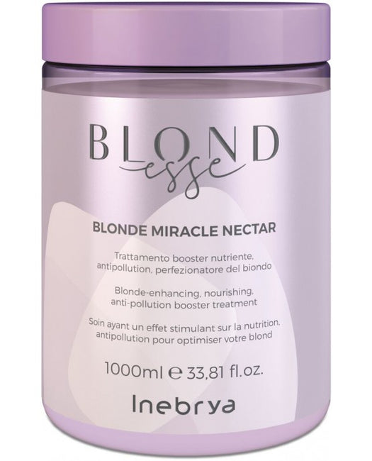 Inebrya Blondesse Blonde Miracle Nectar odżywcza kuracja do włosów blond 1000ml