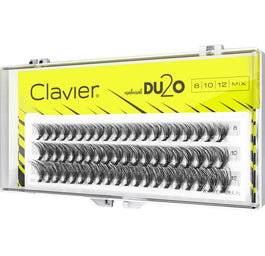 Clavier DU2O Double Volume MIX kępki rzęs 8mm-10mm-12mm