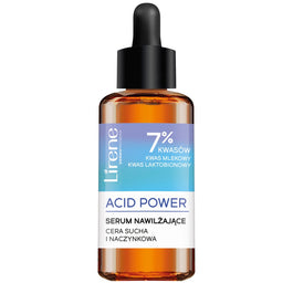 Lirene Acid Power serum nawilżające z kwasem hialuronowym i hydrolatem z bławatka 30ml