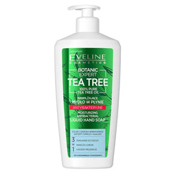 Eveline Cosmetics Botanic Expert Tea Tree nawilżające mydło w płynie antybakteryjne 350ml