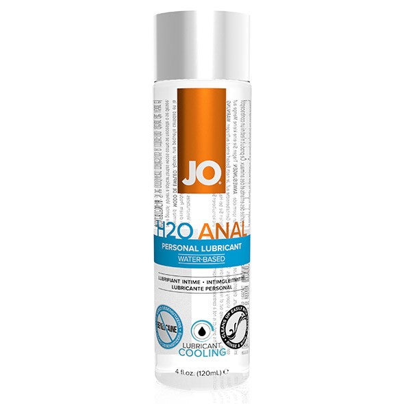 System JO H2O Anal Cooling Personal Lubricant chłodzący lubrykant analny na bazie wody 120ml
