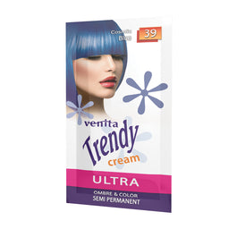 Venita Trendy Cream Ultra krem do koloryzacji włosów 39 Cosmic Blue 35ml
