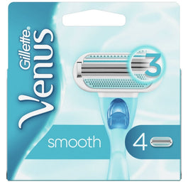 Gillette Venus Smooth wymienne ostrza do maszynki do golenia dla kobiet 4szt