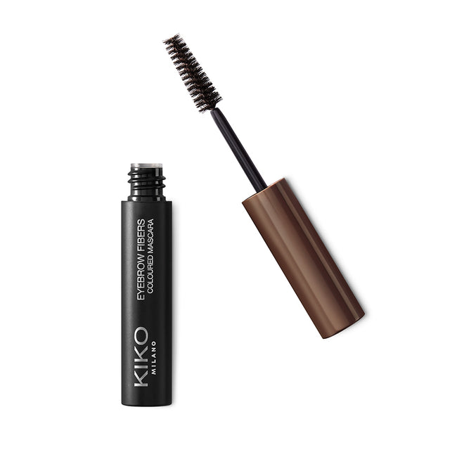 KIKO Milano Eyebrow Fibers Coloured Mascara kolorowy tusz do brwi 05 Deep Brunettes 5ml