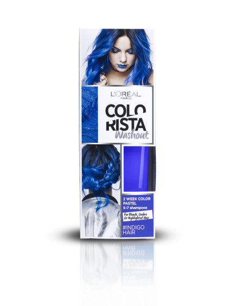 L'Oreal Paris Colorista Washout zmywalna farba do włosów #INDIGOHAIR